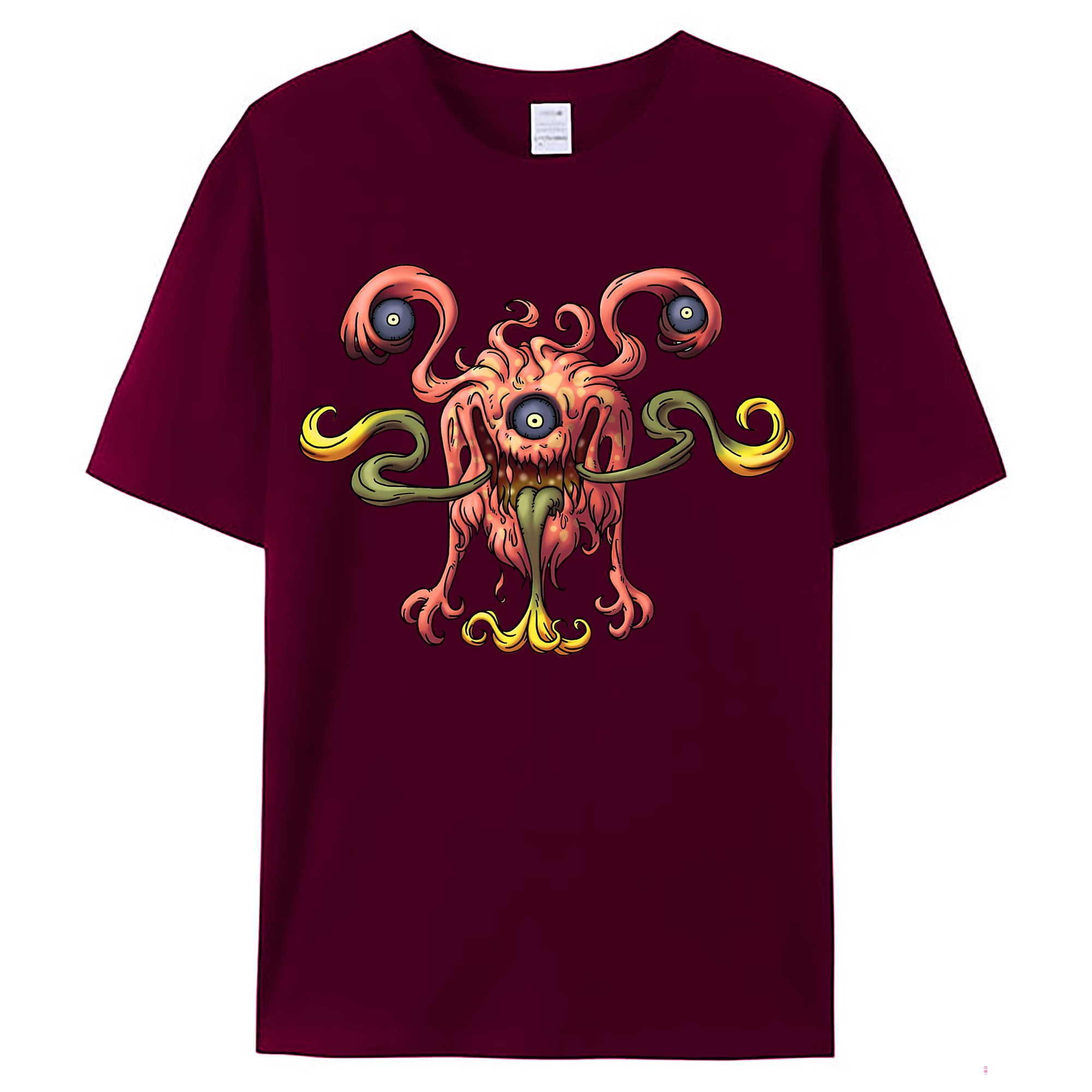 （画像用） ドラゴンクエスト Doragon Kuesuto Dragon Quest レディースカジュアルプリントTシャツ（綿100％）